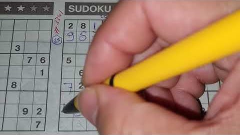 (#3341) Friday Three Stars Sudoku puzzle. Bonus Extra edition. 09-03-2021 Extra part 1 of 3