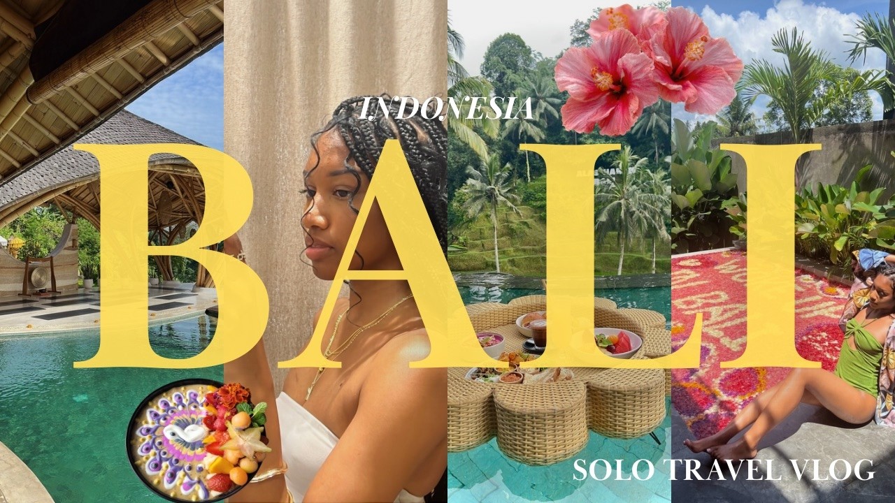 BALI SOLO TRAVEL VLOG | my first solo trip, villa stay, floating breakfast & island hopping