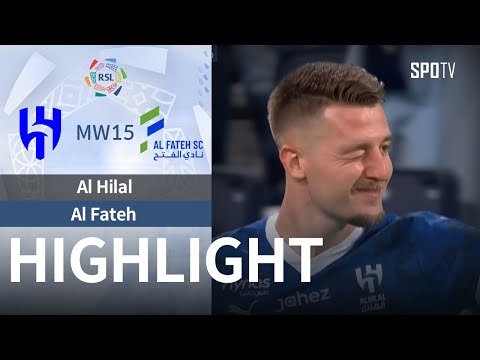 ISTANA138 x join88slot - [SPL] Al Hilal vs Al Fateh | H/L | MW15 | Liga Pro Saudi 2024-25
