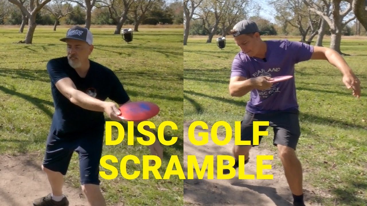 Disc Golf Scramble at Bates Park B9 YouTube