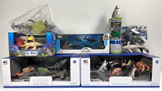 Ocean Animals Toy Collection ASMR Unboxing