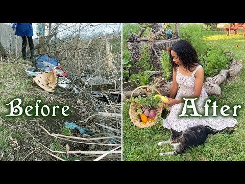 Transforming A NEGLECTED Yard Into A MAGICAL Witch's Cottage Garden🏡 Epic Green Witch Makeover! 🌿