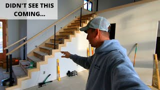 My Modern Cable Railing Stair Disaster  How NOT to Set Metal Stair Posts