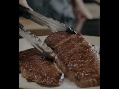 Денвер стейк из мраморной говядины от "Мираторг" - YouTube