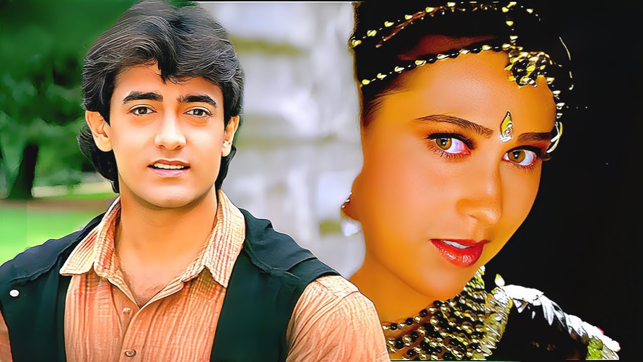 Kitna Pyara Tujhe Rab Ne Banaya  - Aamir Khan, Karisma K. | Alka Yagnik, Udit N. | 90’s Golden Hit’s