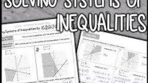 Problem of the day #7 System of Linear Inequalities