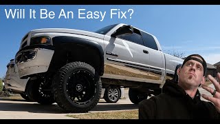 Why Won't My Truck Stop Rolling!?. 2nd Gen Ram 2500 Park Brake Adjustment.