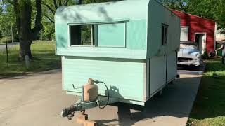 Vintage Snyder Hi - Lo Pop Up Camper