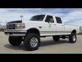 76K ORIGINAL WWW.DIESEL-DEALS.COM 1996 FORD F350 CREW 4X4 LIFTED 7.3 POWERSTROKE DIESEL