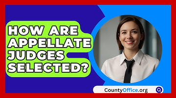 How Are Appellate Judges Selected? - CountyOffice.org