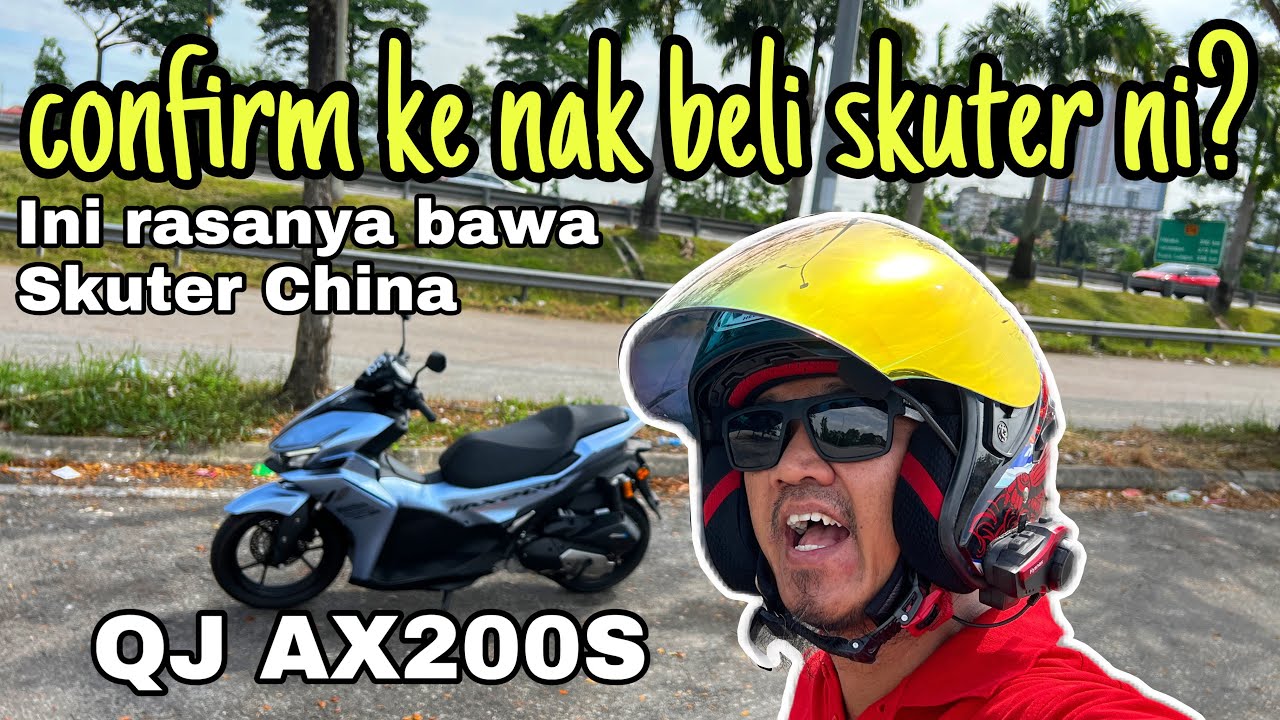 QJMOTOR AX200S BUKAN 200cc