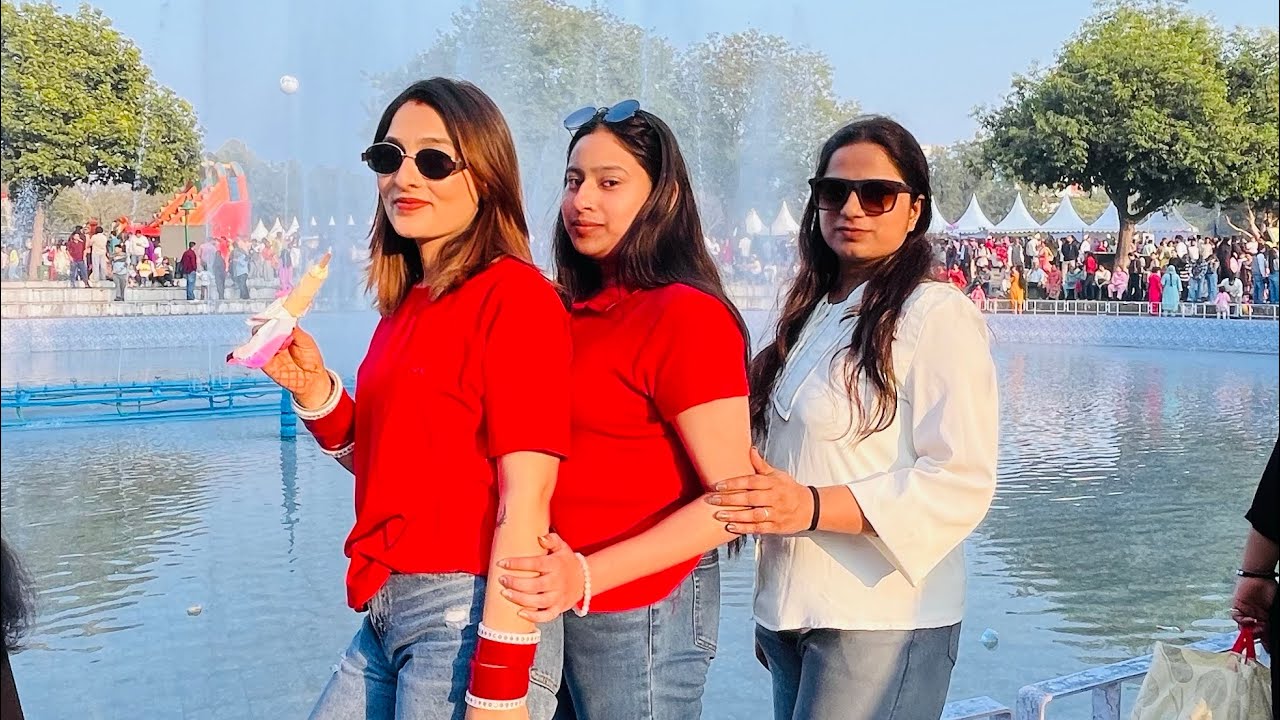 Rose fastival 2026 ❤️🌷 etna jyada crowd 😵😵😵 hme nikalna pda ek sm se bhahr 😵😵