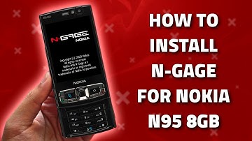 How to install n-gage for Nokia N95 8GB