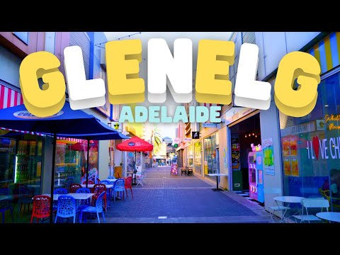 Glenelg, Adelaide [4K] | Virtual Walk Tour - 60fps Adelaide City | Australia