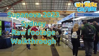 Supanova 2023 Sydney: Raw footage Walkthrough