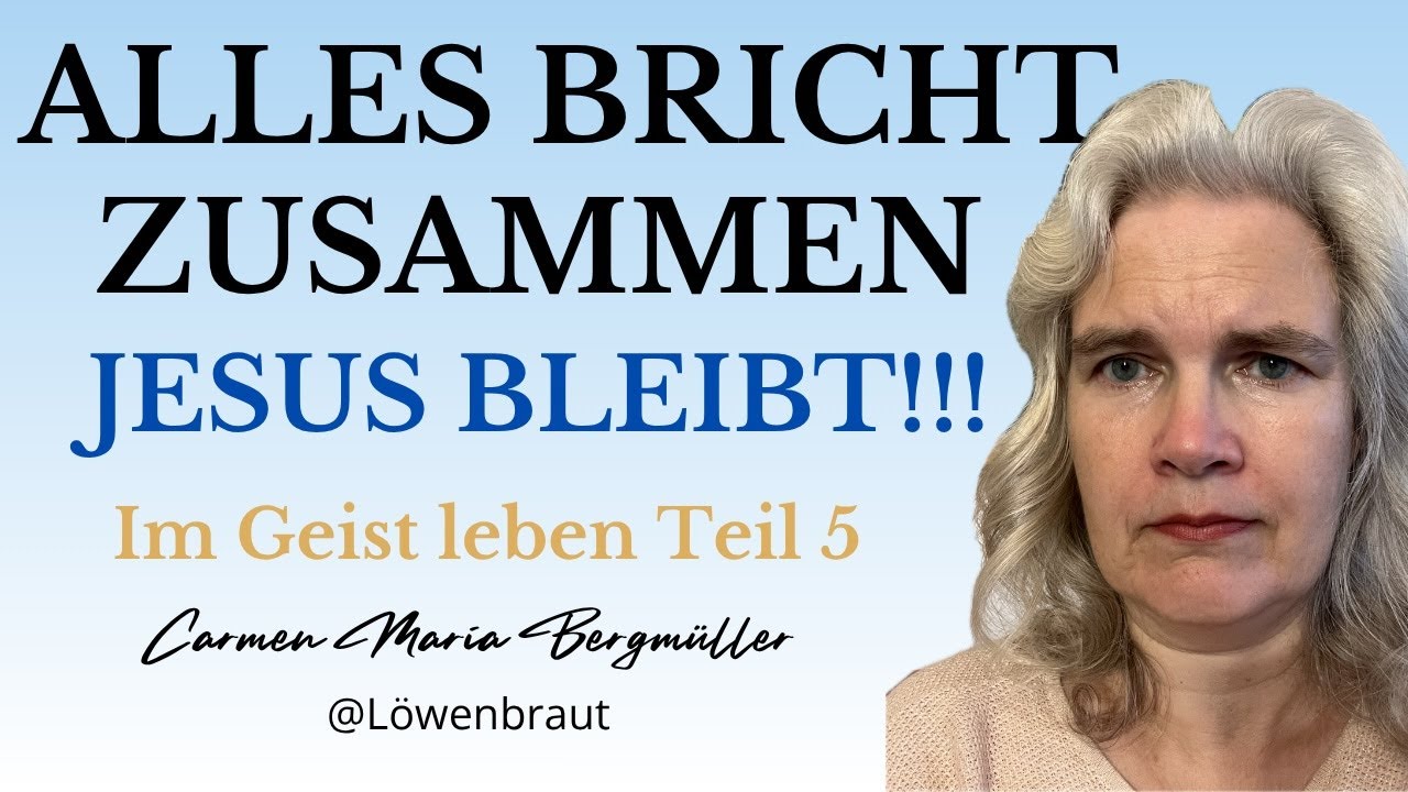 Im Geist leben Teil 5 I Wie du an Jesus festhältst, wenn dein Leben zerbricht