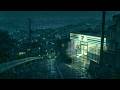 The Whole Town Is Asleep Below Me 🌧️ Rain Lofi for Quiet Minds