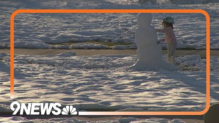 Denver sees largest snowstorm since 1983