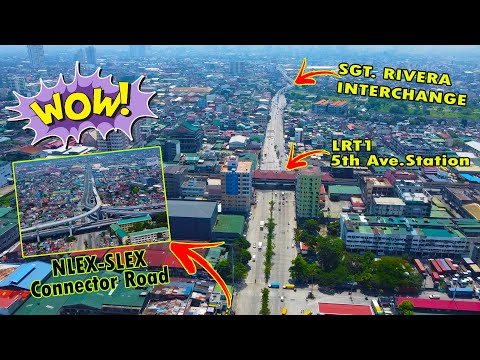 WOW LAKI NG PINAGBAGO NG CALOOCAN | SKYWAY STAGE 3 | SGT. RIVERA INTERCHANGE |