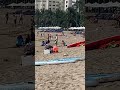Bãi biển Hòn Chồng Nha Trang sáng nay