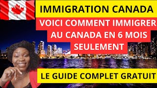 CANADA IMMIGRATION ENTRÉE EXPRESS 2023: LE GUIDE COMPLET GRATUIT