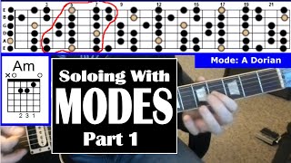 How to Solo Across the Fretboard Using Modes (Part 1) - "Relative Modes"