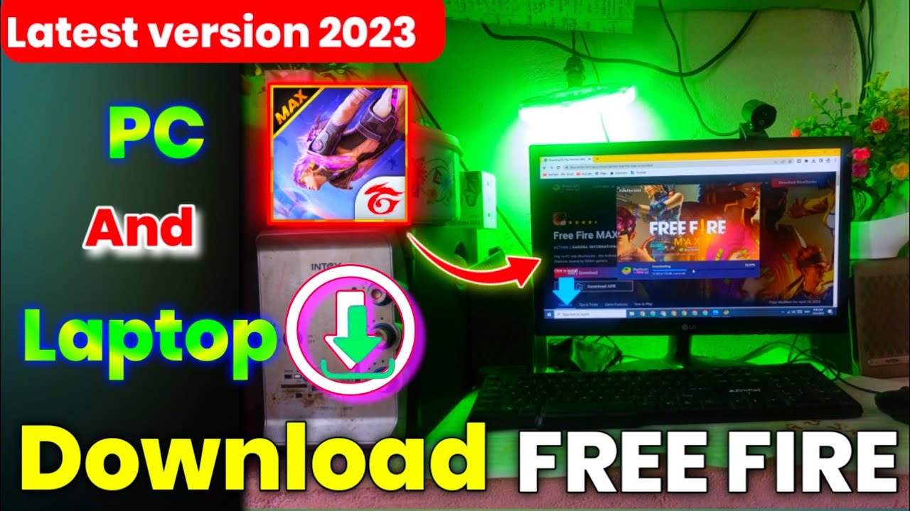 How To Download & Play Free Fire on PC and Laptop (New Version 2023) 
