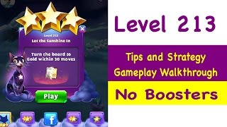 Bejeweled Stars Level 213 Tips and Strategy Gameplay Walkthrough No Boosters screenshot 5