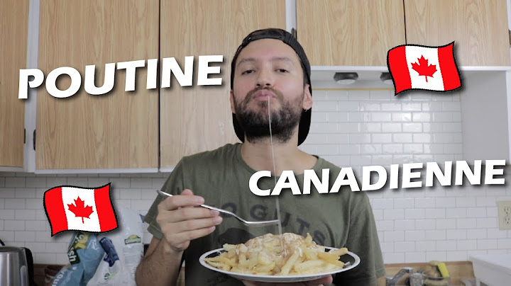 🇨🇦 LA RECETTE DE LA MEILLEURE POUTINE CANADIENNE (ou la pire ? 🤔) 🇨🇦 - Vigo
