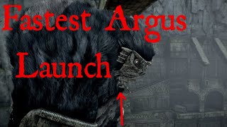 Shadow of the Colossus: Argus instant-launch strategy - How to get a sub 30 second Argus