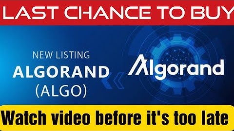 Algorand ( ALGO ) Next Breakout with Technical analysis