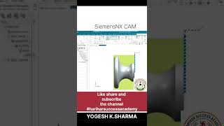 Siemens NX CAM | Material Cutting Program Step by Step | CNC Programming in NX CAM