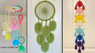 3 DIY Dreamcatcher | Wall Hanging Craft Ideas | Home decor | Woolen Craft