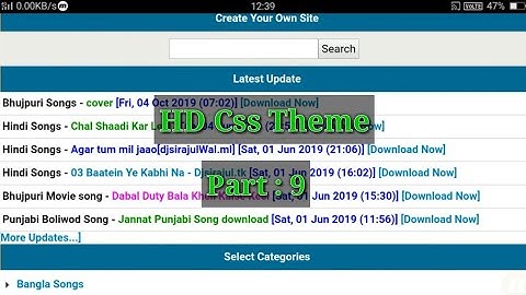 Wapkiz Website Ka Css Code Kaise Lagaye New HD Css Code | Wapkiz.Com