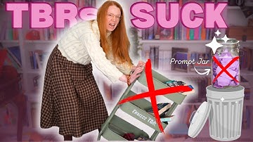 I’m DONE With Monthly TBRs — Here’s Why