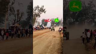 Good Kang Tractor Race John Deere Vs Mahindra Arjun