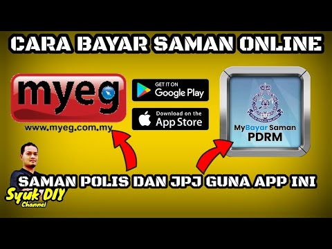 Cara Bayar Saman Polis Dan Jpj Secara Online | Tak Yah Beratur Panjang Dahh