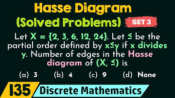 Hasse Diagram (Solved Problems) - Set 3