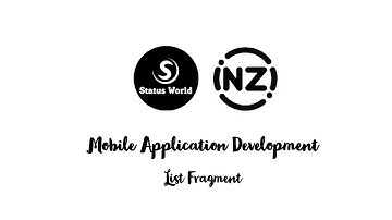 List Fragment | Android | Java | Mobile Application Development | Inzi Programmer