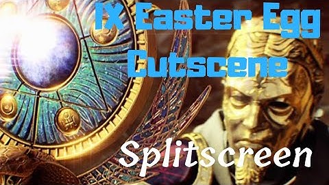 Black Ops 4 Zombies IX Easter Egg Cutscene in Splitscreen