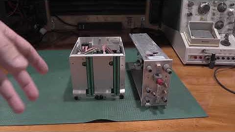 Tektronix AM 502 Differential Amplifier Repair and Calibration