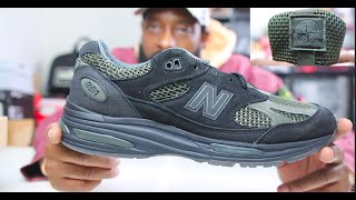 STONE ISLAND X NEW BALANCE 991 V2: TWO FEET BARE CREPS - YouTube