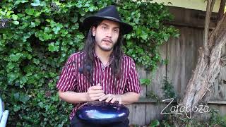 Zaragozas Vibedrums Steel Tongue Drum