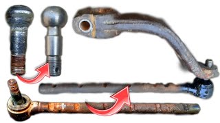 Tractor Steering Tie Rod End Repairing & Tie Rod End Ball replace Steering Spindle Arm Size Reparing screenshot 3