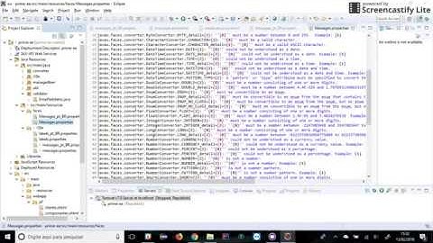 JSF - Validação customizada (Email)