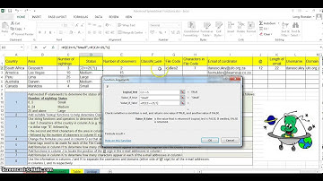 Excel Functions ~ Nested IF and VLOOKUP Example