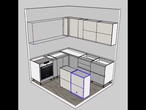 Проектирование корпусной и кухонной мебели в программе SketchUp