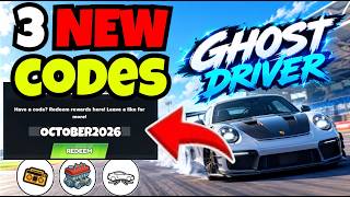 *NEW UPDATE CODES* ALL NEW WORKING CODES FOR GHOST DRIVER IN OCTOBER 2026 | ROBLOX GHOST DRIVER