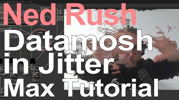 Max MSP Tutorial - Datamosh (nearly) in Jitter = Ned Rush