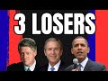 When Future Presidents Failed: Clinton, Bush, Obama’s Early Defeats